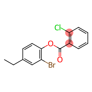 2-bromo-4-ethylphenyl 2-chlorobenzoate