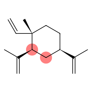 C15 H24, Cyclohexan, 1-ethenyl-1-methyl-2,4-bis(1-methylethenyl)-