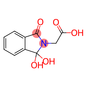 2H-Isoindole-2-acetic acid, 1,3-dihydro-1,1-dihydroxy-3-oxo- (9CI)