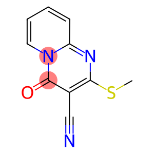 2-(methylsulfanyl)-4-oxo-4H-pyrido[1,2-a]pyrimidine-3-carbonitrile