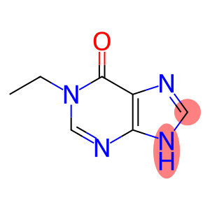 6H-Purin-6-one, 1-ethyl-1,9-dihydro-