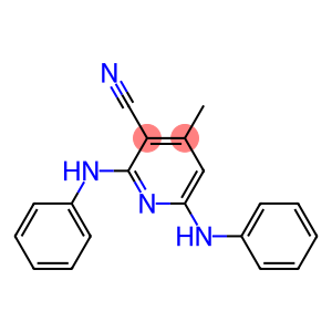 4-methyl-2,6-bis(phenylamino)nicotinonitrile