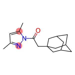 1-(1-adamantylacetyl)-3,5-dimethyl-1H-pyrazole