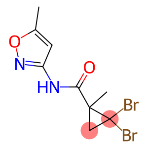 2,2-dibromo-1-methyl-N-(5-methyl-3-isoxazolyl)cyclopropanecarboxamide