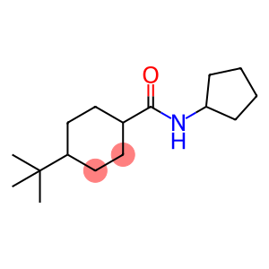 Cyclohexanecarboxamide, N-cyclopentyl-4-(1,1-dimethylethyl)- (9CI)