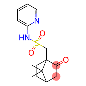 7,7-DIMETHYL-1-(((2-PYRIDYLAMINO)SULFONYL)METHYL)BICYCLO[2.2.1]HEPTAN-2-ONE