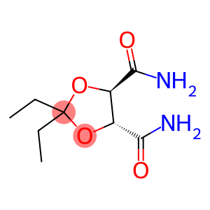 1,3-Dioxolane-4,5-dicarboxamide,2,2-diethyl-,(4R,5R)-(9CI)