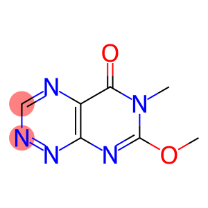 7-Methoxy-6-methylpyrimido[5,4-e]-1,2,4-triazin-5(6H)-one