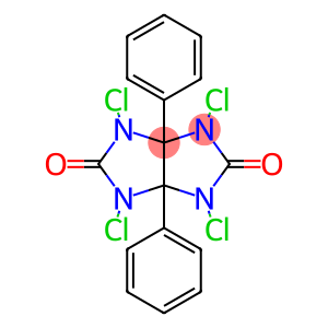 1,3,4,6-四氯-3A,6A-二苯基八氢咪唑并[4,5-D]咪唑-2,5-二酮