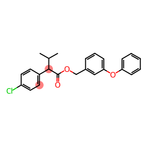 4-CHLORO-(1-METHYLETHYL)BENZENEACETICACID(3-PHENOXY-PHENYL)METHYLESTER