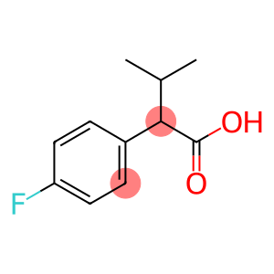 Benzeneacetic acid, 4-fluoro-α-(1-methylethyl)-