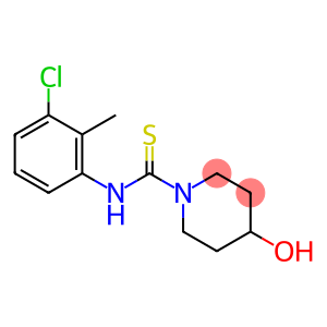 N-(3-chloro-2-methylphenyl)-4-hydroxypiperidine-1-carbothioamide