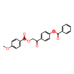 2-[4-(benzoyloxy)phenyl]-2-oxoethyl 4-methoxybenzoate