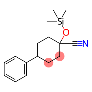 Cyclohexanecarbonitrile, 4-phenyl-1-[(trimethylsilyl)oxy]-