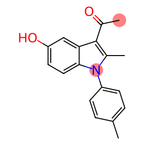 1-(5-羟基-2-甲基-1-(对甲苯基)-1H-吲哚-3-基)乙烷-1-酮