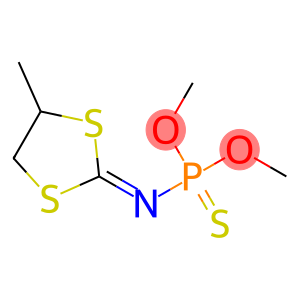 N-(4-Methyl-1,3-dithiolan-2-ylidene)phosphoramidothioic acid O,O-dimethyl ester