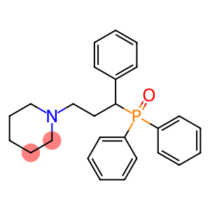 Diphenyl[α-(2-piperidinoethyl)benzyl]phosphine oxide