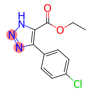 5-(4-Chlorophenyl)-1H-1,2,3-triazole-4-carboxylic acid ethyl ester