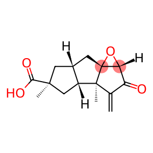 (2S,3aα,7aα)-2,3bβ-Dimethyl-4-methylene-5-oxo-6β,6aβ-epoxydecahydro-1H-cyclopenta[a]pentalene-2α-carboxylic acid