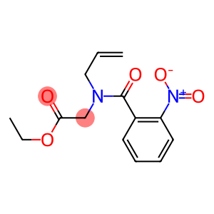 Ethyl 2-(N-allyl-2-nitrobenzaMido)acetate