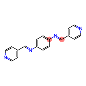 bis(pyridin-4-ylmethylene)benzene-1,4-diamine