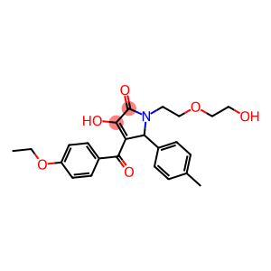 4-(4-ethoxybenzoyl)-3-hydroxy-1-[2-(2-hydroxyethoxy)ethyl]-5-(4-methylphenyl)-1,5-dihydro-2H-pyrrol-2-one