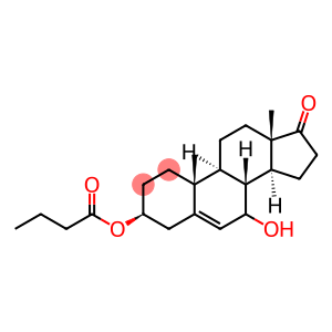 Androst-5-en-17-one,7-hydroxy-3-(1-oxobutoxy)-,(3beta)-(9CI)