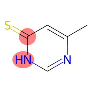 4(1H)-Pyrimidinethione, 6-methyl- (9CI)