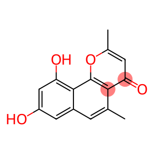 2,5-Dimethyl-8,10-dihydroxy-4H-naphtho[1,2-b]pyran-4-one