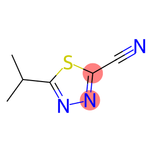 1,3,4-Thiadiazole-2-carbonitrile, 5-(1-methylethyl)-