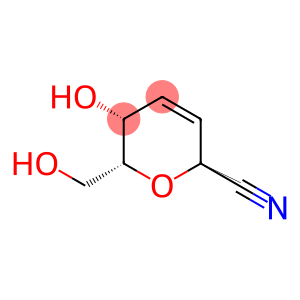 D-lyxo-Hept-3-enononitrile, 2,6-anhydro-3,4-dideoxy- (9CI)