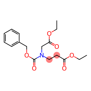 3-[(N-benzyloxycarbonylethoxycarbonyl)methylamino]propanoic acid ethyl ester