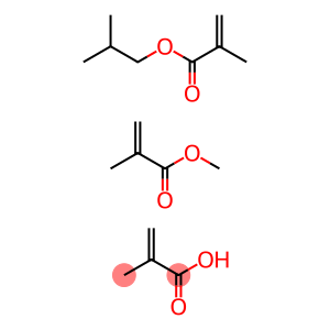 2-Propenoic acid,2-methyl-, polymer with methyl 2-methyl-2-propenoate and 2-methylpropyl 2-methyl-2-propenoate