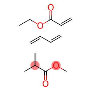 2-Propenoic acid, 2-methyl-, methyl ester, polymer with 1,3-butadiene and ethyl 2-propenoate