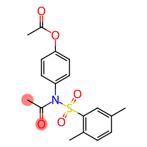 Acetamide, N-[4-(acetyloxy)phenyl]-N-[(2,5-dimethylphenyl)sulfonyl]-