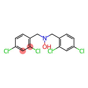 Benzenemethanamine, 2,4-dichloro-N-[(2,4-dichlorophenyl)methyl]-N-hydroxy-
