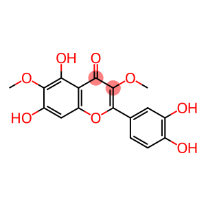 2-(3,4-Dihydroxyphenyl)-5,7-dihydroxy-3,6-dimethoxy-4H-1-benzopyran-4-one