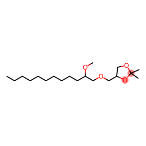 4-[[[2-(Methoxy)dodecyl]oxy]methyl]-2,2-dimethyl-1,3-dioxolane