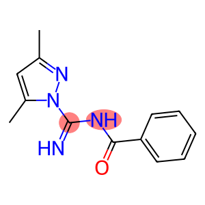 N-[氨基-(3,5-二甲基-1-吡唑)亚甲基]苯甲酰胺