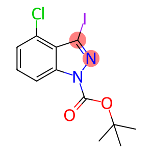 tert-butyl 4-chloro-3-iodo-1H-indazole-1-carboxylate