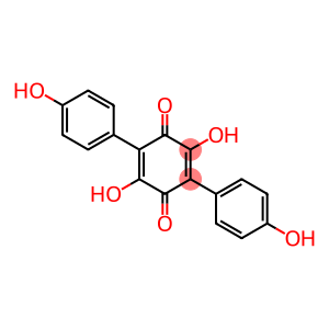 2,5-dihydroxy-3,6-bis(4-hydroxyphenyl)cyclohexa-2,5-diene-1,4-dione