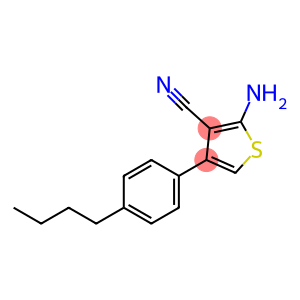 2-AMINO-4-(4-BUTYLPHENYL)THIOPHENE-3-CARBONITRILE