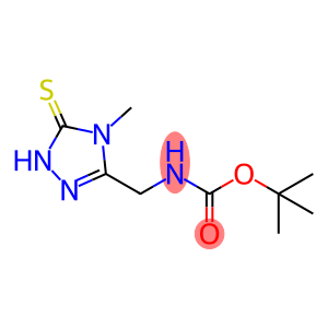 TERT-BUTYL N-[(5-MERCAPTO-4-METHYL-4H-1,2,4-TRIAZOL-3-YL)METHYL]CARBAMATE