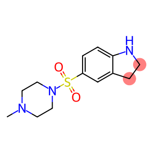 5-[(4-Methylpiperazin-1-yl)sulfonyl]indoline