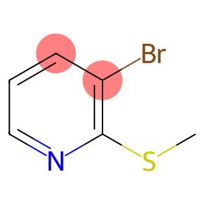 3-Bromo-2-(methylthio)pyridine