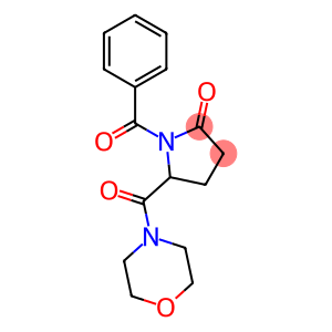 4-[(benzoyl-5-oxopyrrolidin-2-yl)carbonyl]morpholine