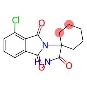 1-(4-Chloro-1,3-dihydro-1,3-dioxo-2H-isoindole-2-yl)cyclohexanecarboxa mide