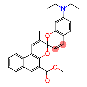 methyl 7-(diethylamino)-2'-methylspiro[2H-1-benzopyran-2,3'-[3H]naphtho[2,1-b]pyran]-5'-carboxylate