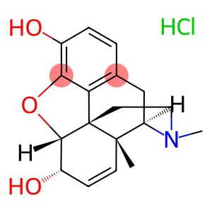 6-alpha-diol,7,8-didehydro-4,5-alpha-epoxy-17-methyl-morphinan-hydrochlo