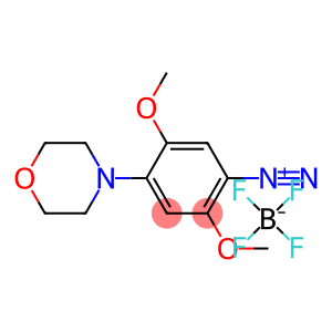 Benzenediazonium, 2,5-dimethoxy-4-(4-morpholinyl)-, tetrafluoroborate(1-)